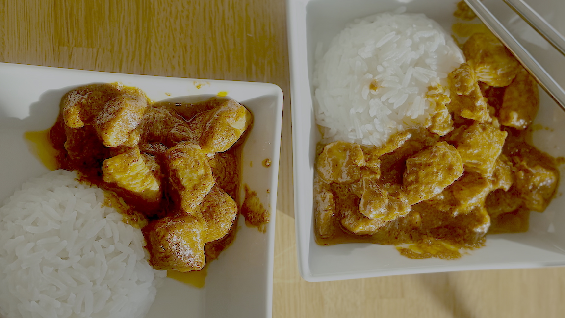 Aromatyczny Butter Chicken - Kurczak w Stylu Indyjskim z Ryżem Aromatyczny Butter Chicken - Kurczak w Stylu Indyjskim z Ryżem
